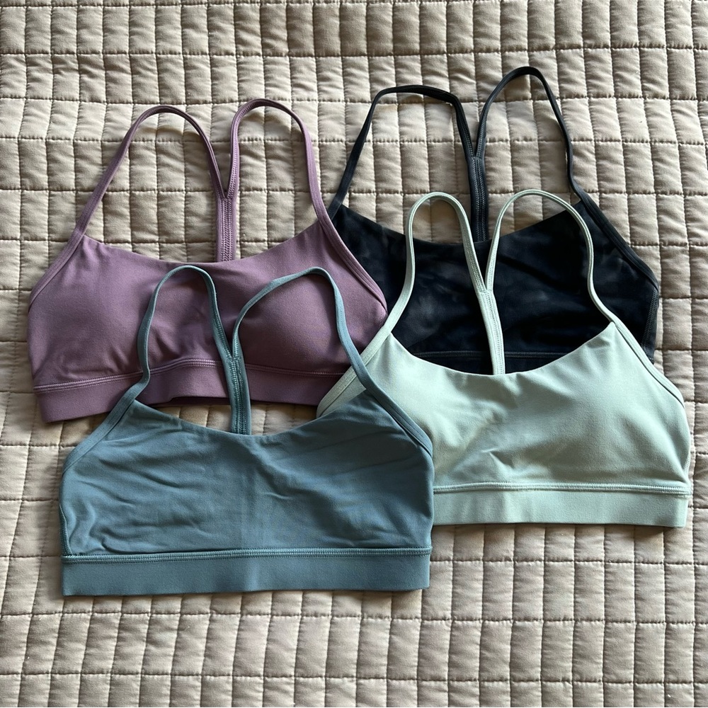 Lululemon Flow Y Bras (x4!)